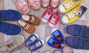 Measure each child and give them new, well-fitting shoes