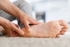 People with flat feet may also be more likely to develop plantar fasciitis.