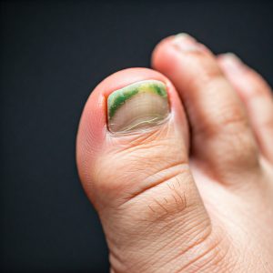 onychomycosis green toenail fungus