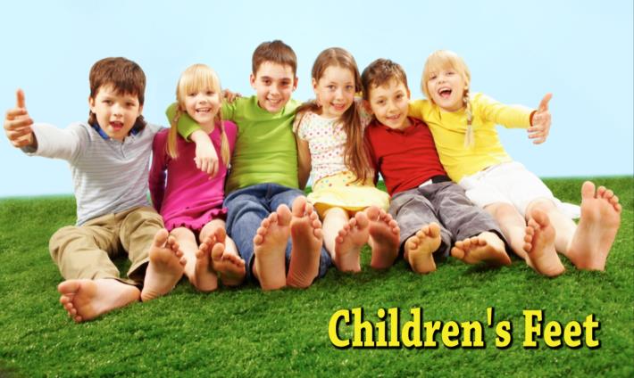 childrens feet
