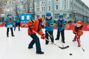 Snow hockey combines the thrill of the game with the beauty of winter.