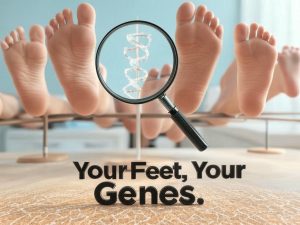 Learn about common hereditary foot conditions like bunions, flat feet, and plantar fasciitis.