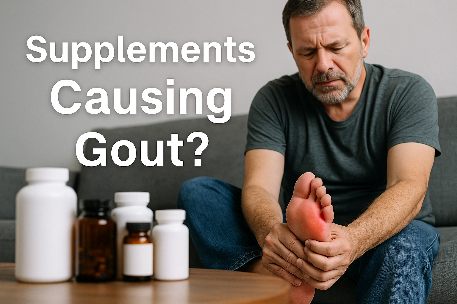Gout and Supplements: The Hidden Connection