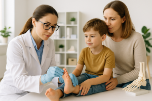 Ingrown toenails can be painful, but treatment is quick, gentle, and helps kids get back on their feet fast.