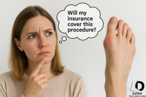 WIll Insurance Cover Minimally Invasive Bunion Surgery?