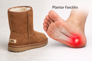 Are UGG boots bad for plantar fasciitis?