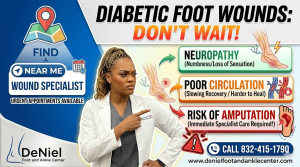 Wound Specialist for Diabetic Foot Wounds