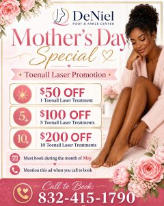 Mother's Day Toenail Fungus Promotion