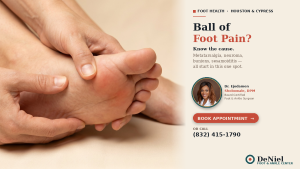 The ball of the foot — the cushioned area just behind your toes — bears more weight with every step than almost any other part of your body. When pain shows up here, it's worth paying attention to.