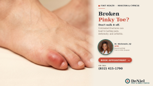 A swollen, bruised pinky toe is rarely "just a stubbed toe." Knowing the warning signs can mean the difference between a quick recovery and lasting complications.