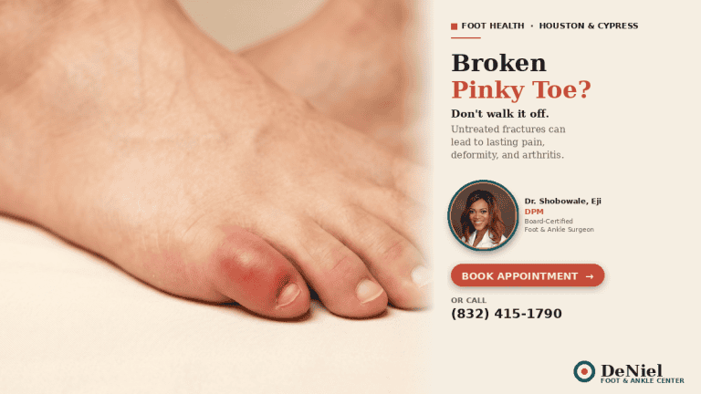 Understanding and Treating a Broken Pinky Toe