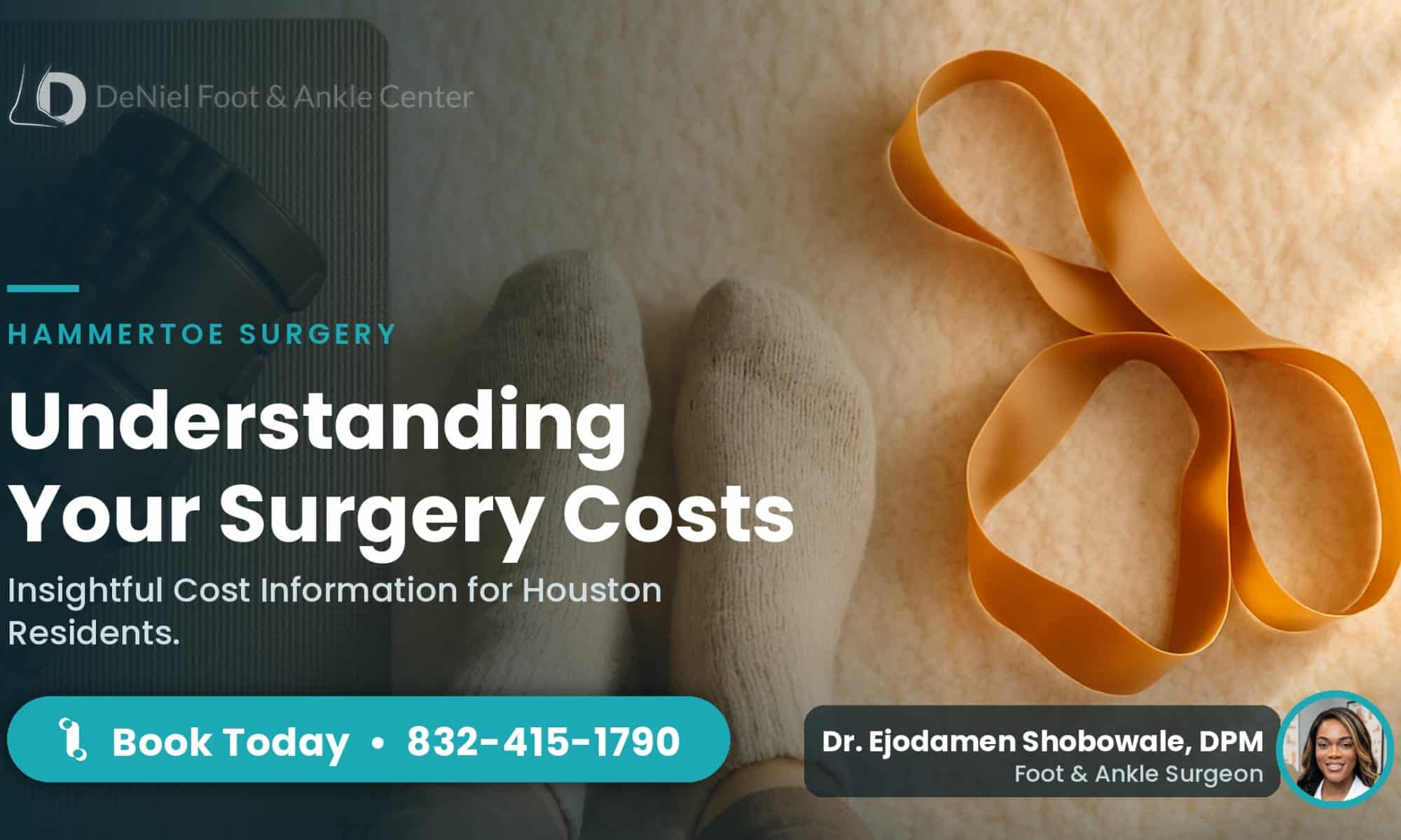 Cozy feet with hammertoe surgery consideration in Houston.